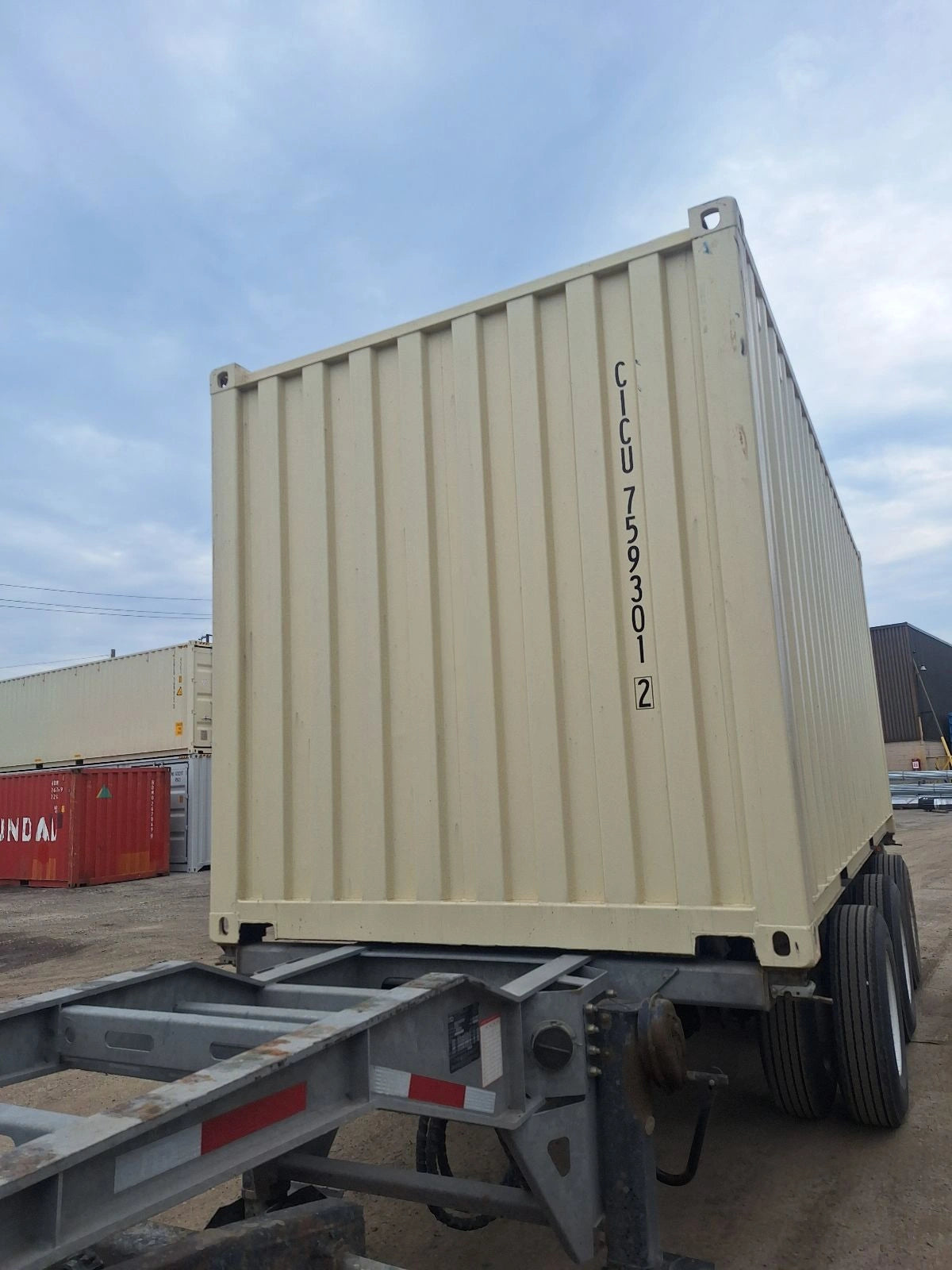 CICU7593012 - 20' New/One-Trip Shipping Container