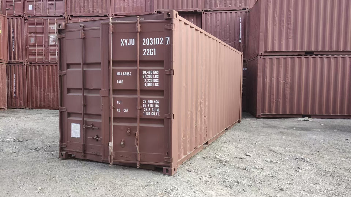 XYJU2031027 - 20' Used Container Re-furbished (BRAMPTON)