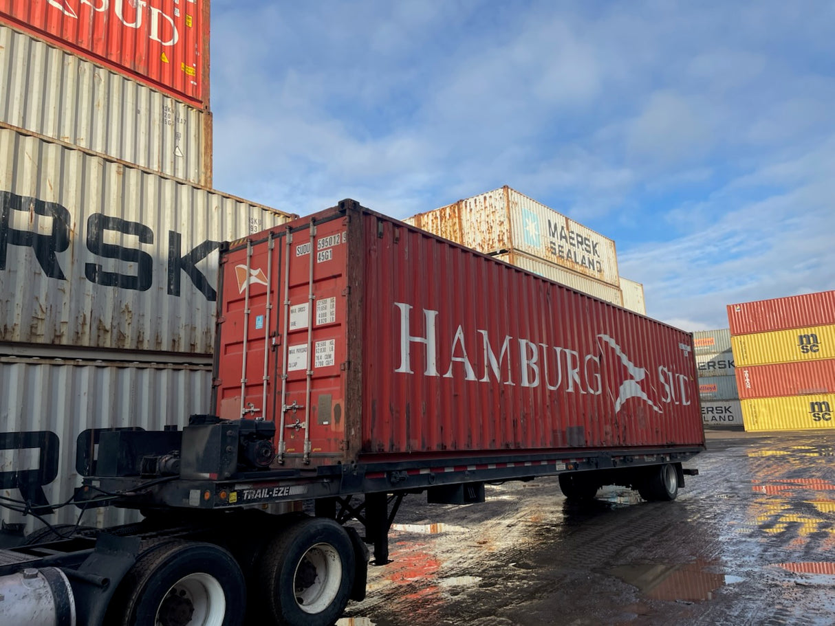 SUDU5950129 - 40' High Cube Used Shipping Container