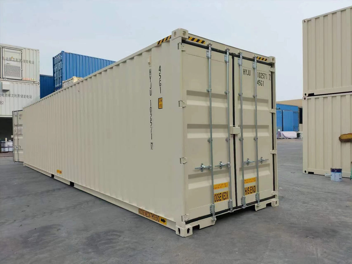 40' High Cube - Double Door New (One Trip) (USA)