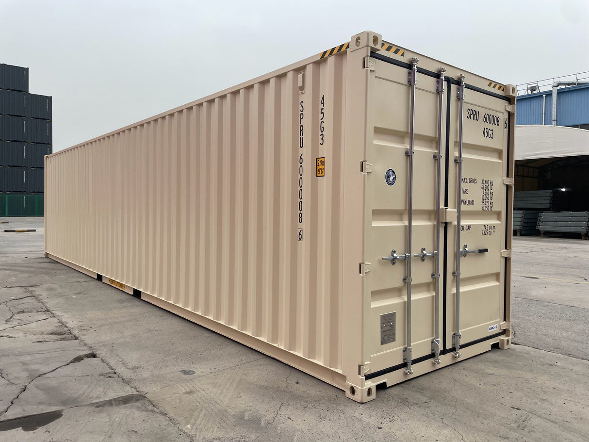 40' High Cube 4 Side Door New (One Trip) (USA)