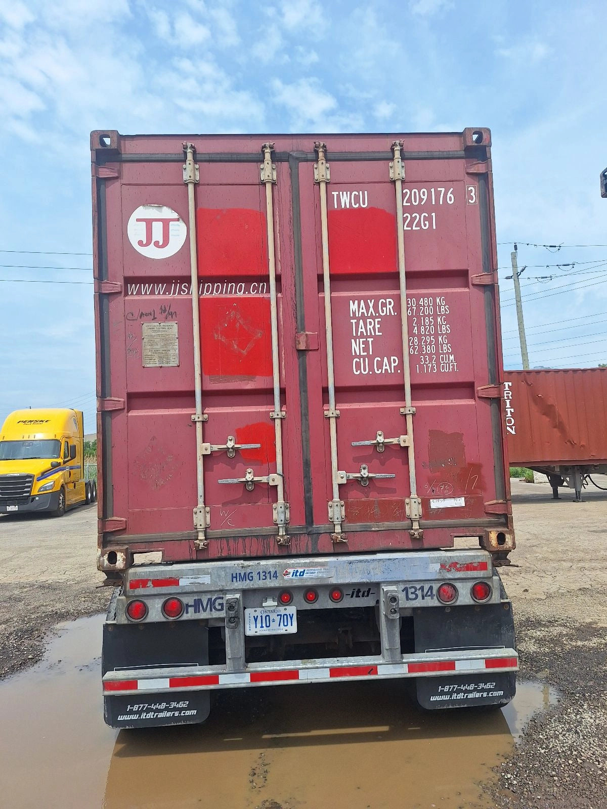 TWCU2091763 - 20' Used Container (BOLTON)