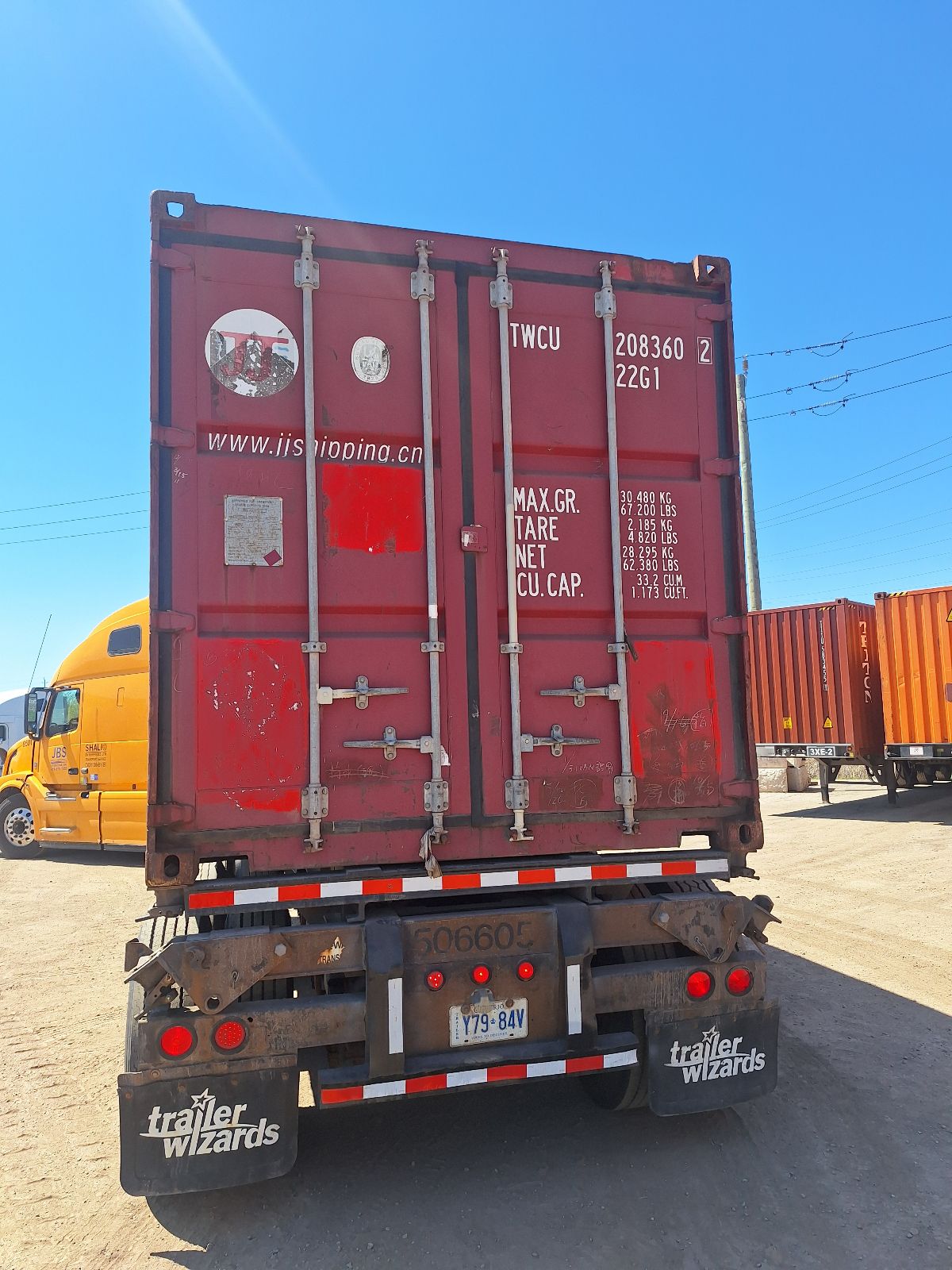 TWCU2083602 - 20' Used Container (BOLTON)