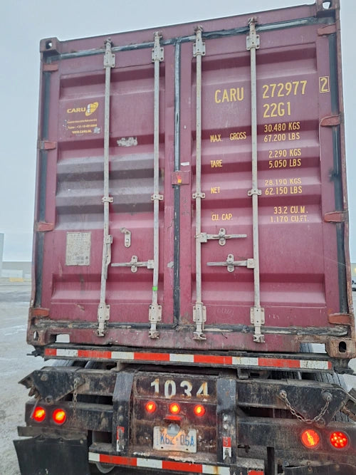 CARU2729772 - 20' Used Container (BRAMPTON) AS-IS (DISCOUNTED)