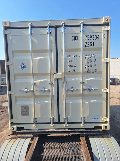 CICU7593049 - 20' New/One-Trip Shipping Container