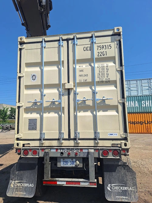 CICU7593157 - 20' New/One-Trip Shipping Container