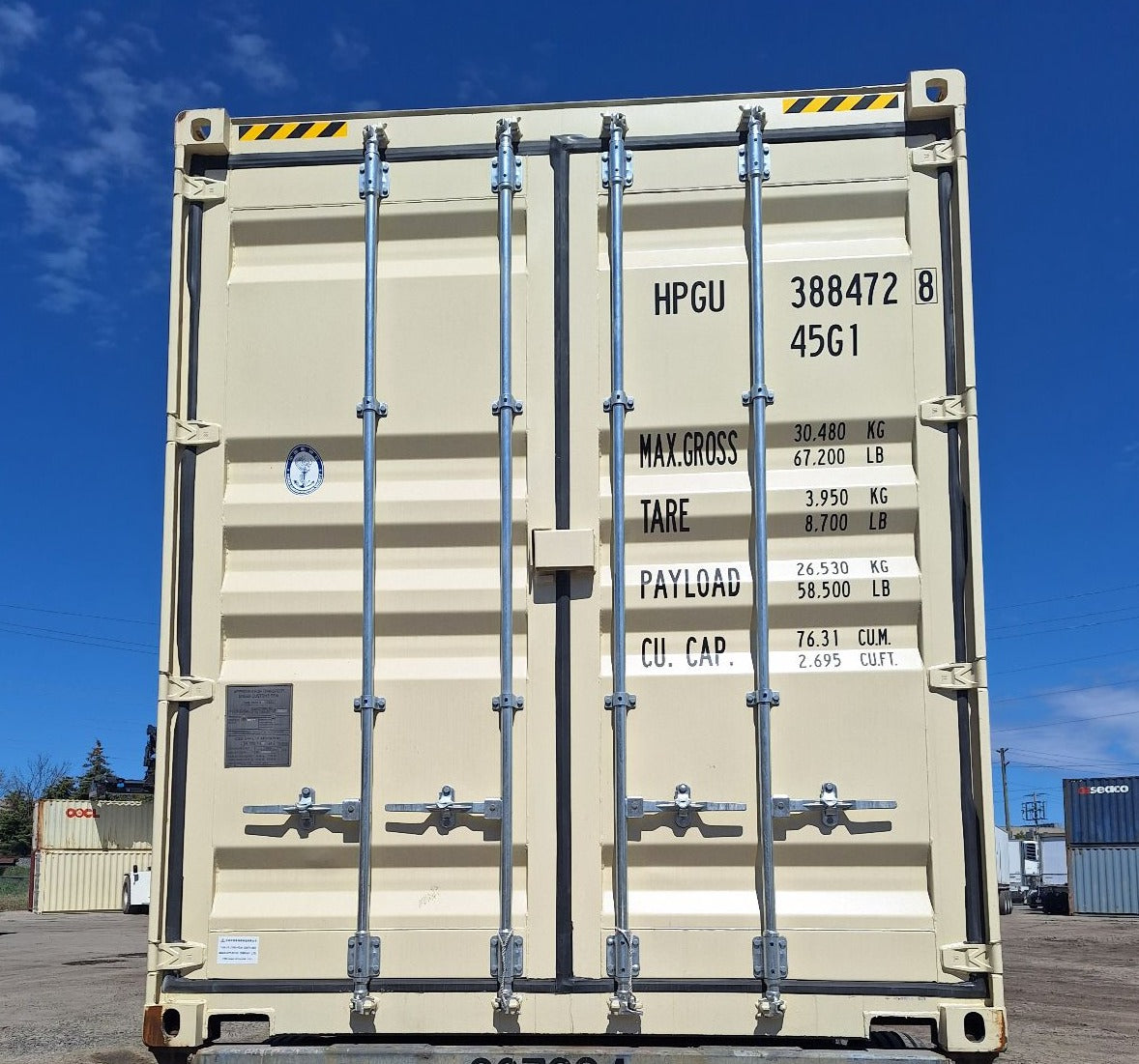 40' High Cube New (One Trip) (USA)