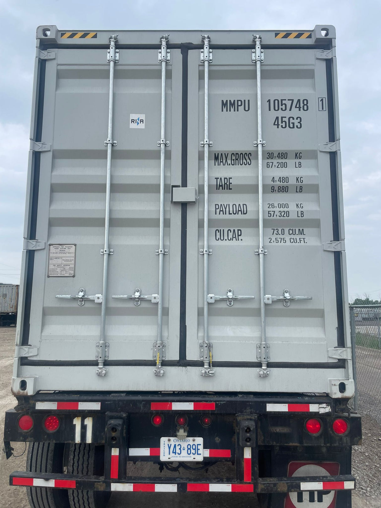 MMPU1057481 - 40' High Cube 4 Side Door New (One Trip)