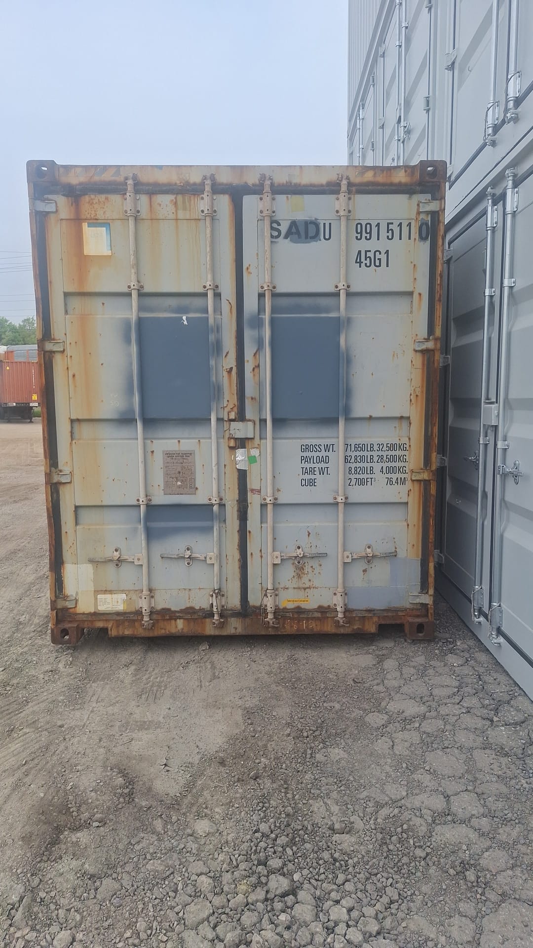 SADU9915110 - 40' High Cube Used Shipping Container