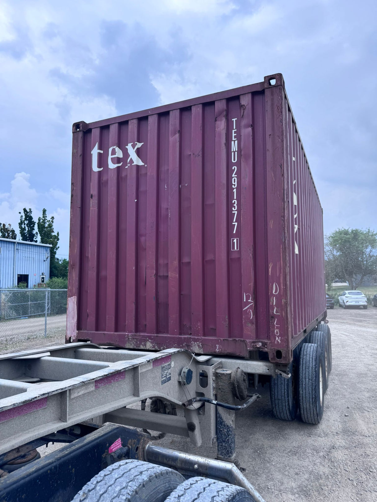TEMU2913771 - 20' Used Container (BURLINGTON)