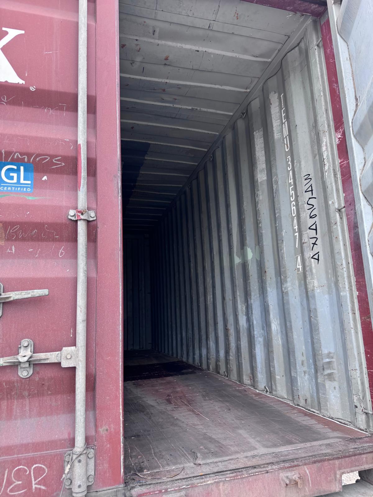 TEMU3456474 - 20' Used Container (BURLINGTON)