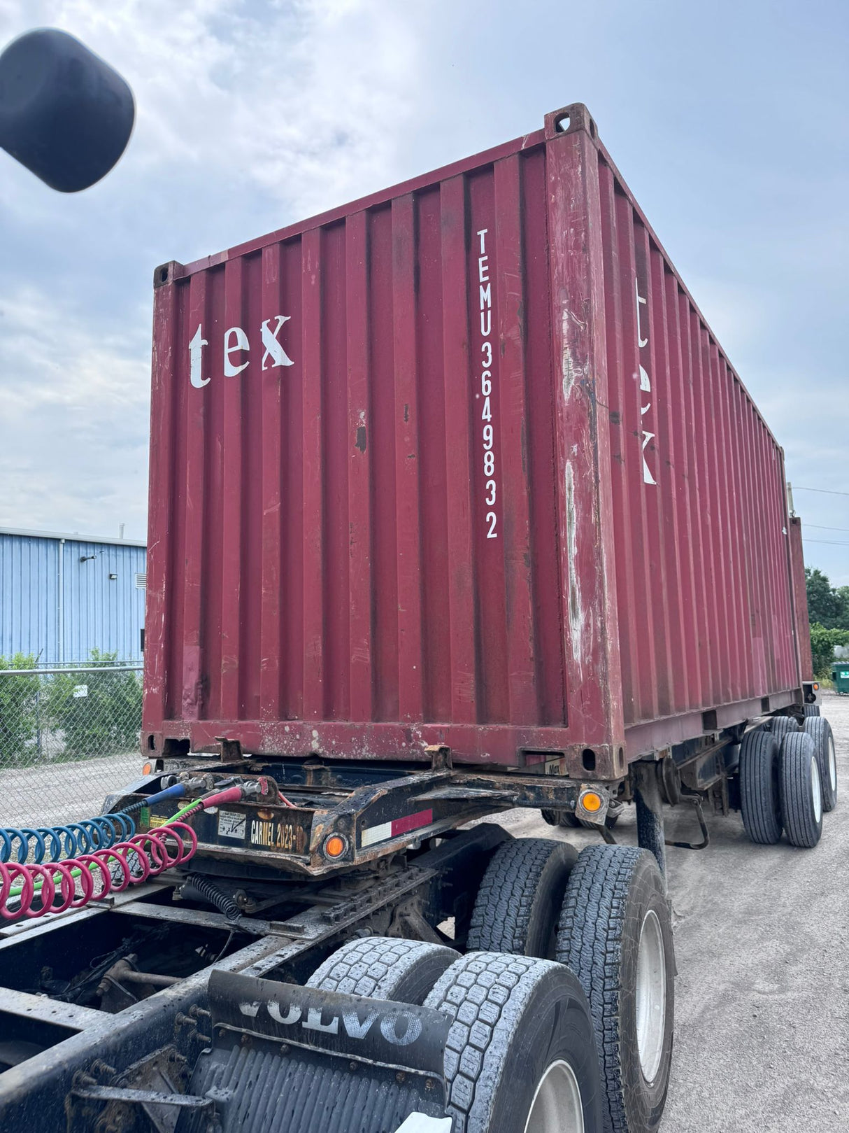 TEMU3649832 - 20' Used Container (BURLINGTON)