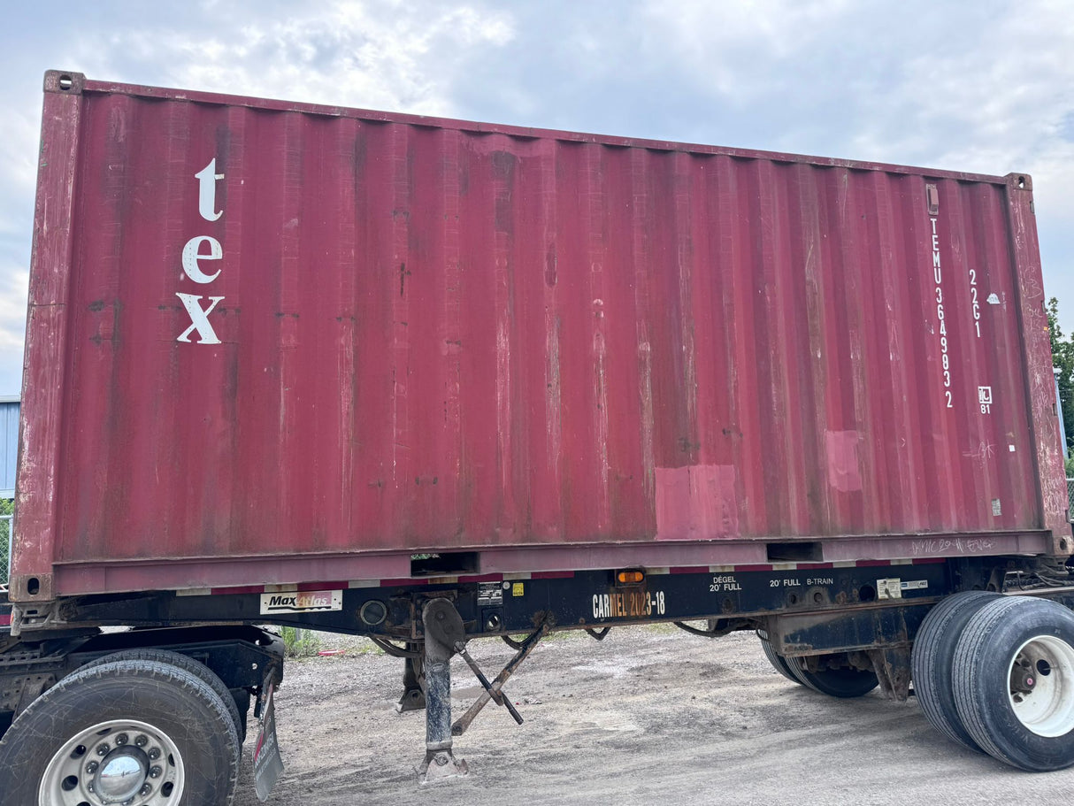 TEMU3649832 - 20' Used Container (BURLINGTON)