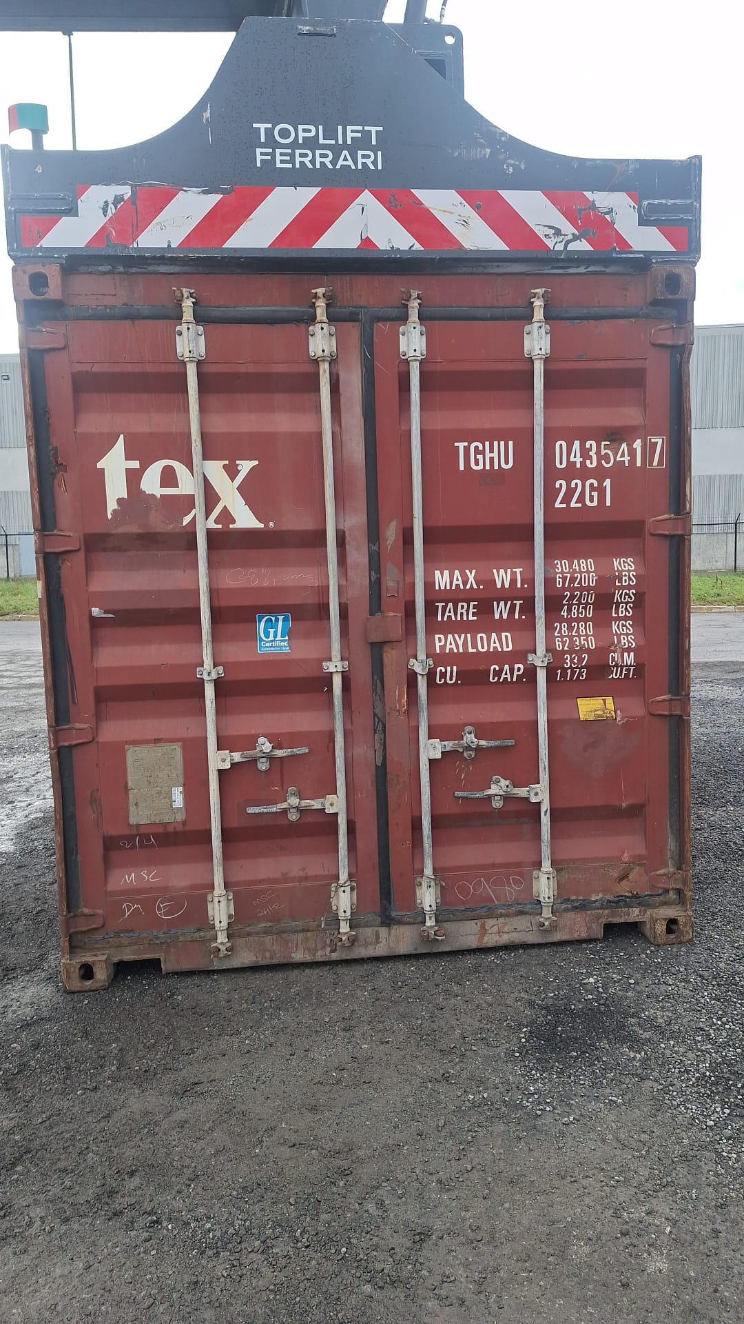 TGHU0435417 - 20' Used Container (BRAMPTON)
