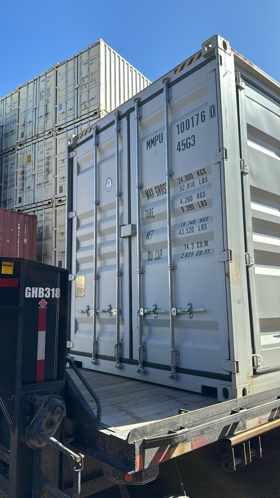 40' High Cube 4 Side Door New (One Trip) (USA)