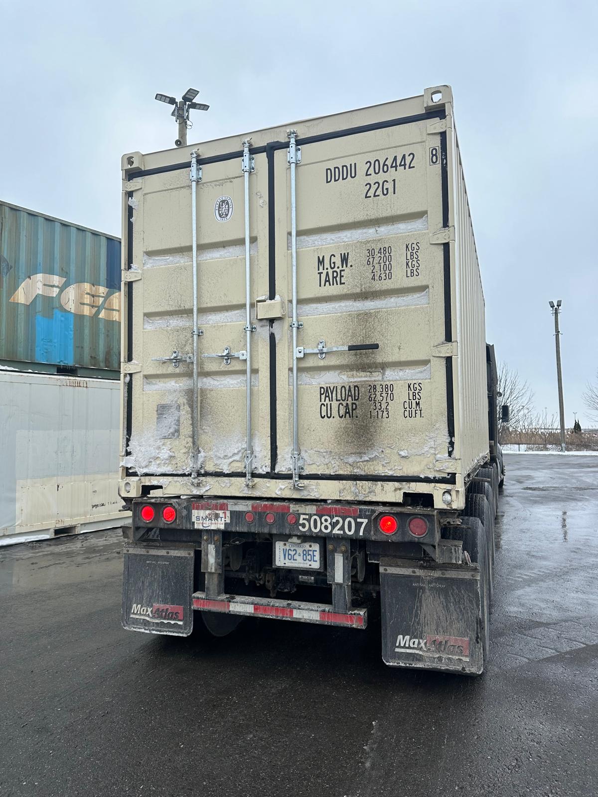 DDDU2064449- 20' New/One-Trip Shipping Container