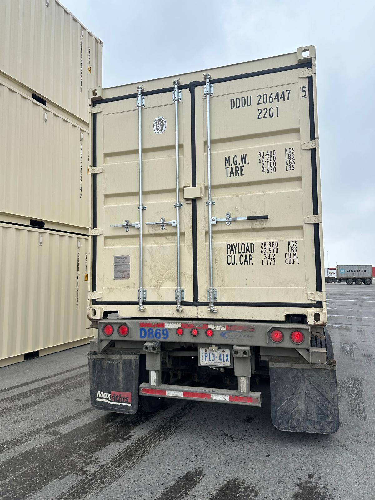 DDDU2064475 - 20' New/One-Trip Shipping Container