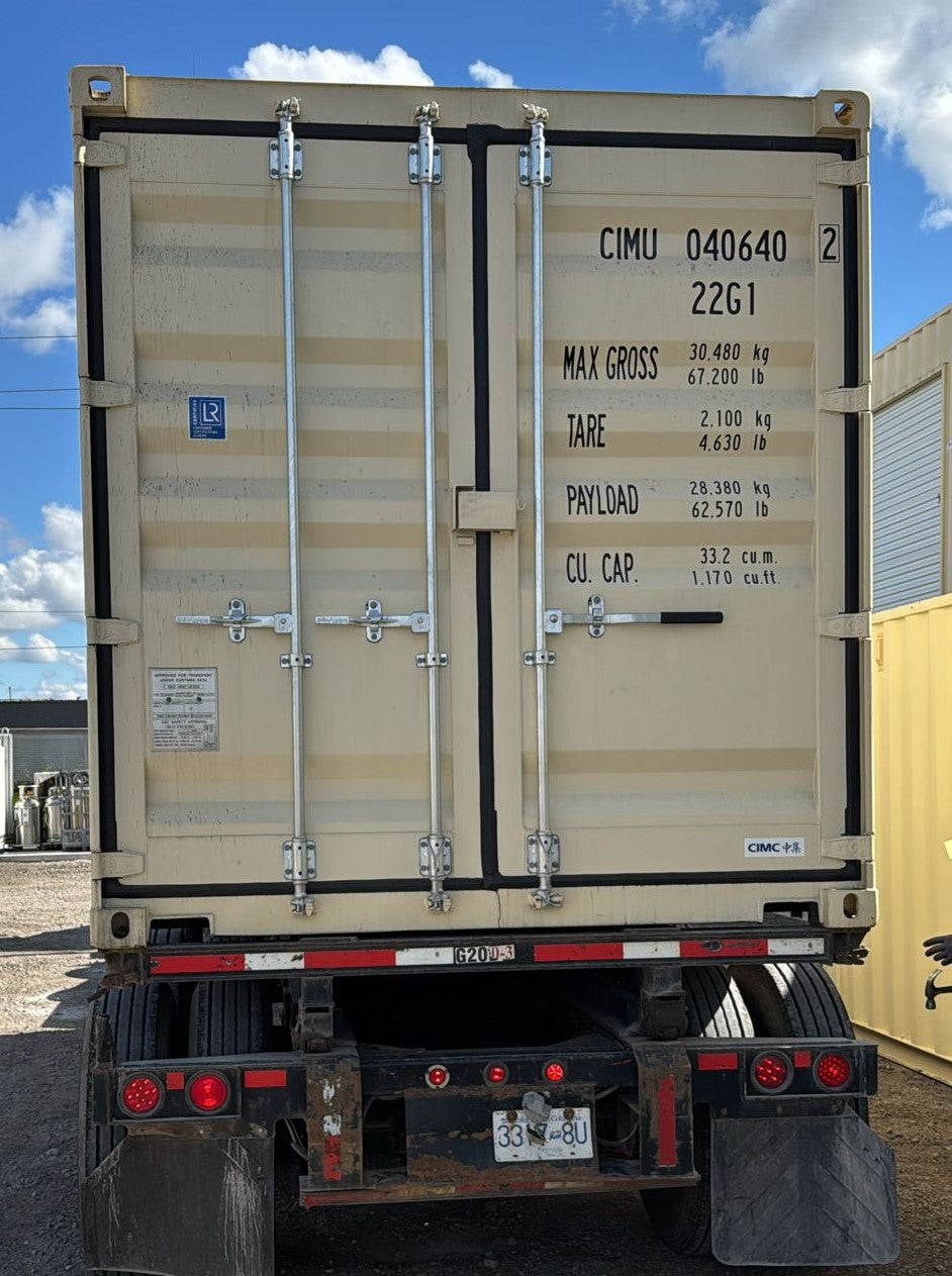 CIMU0406402- 20' New/One-Trip Shipping Container