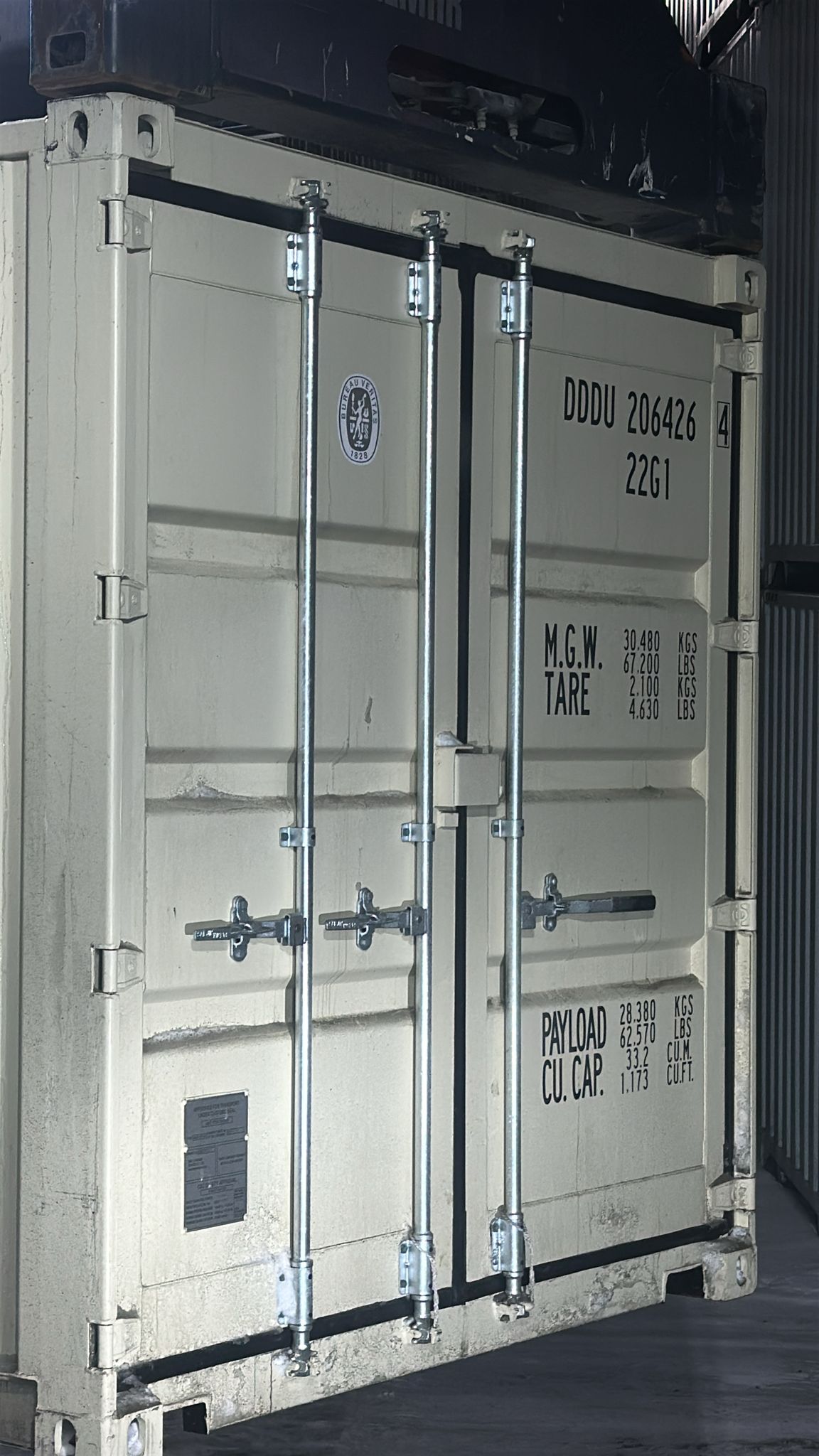 DDDU2064264 - 20' New/One-Trip Shipping Container