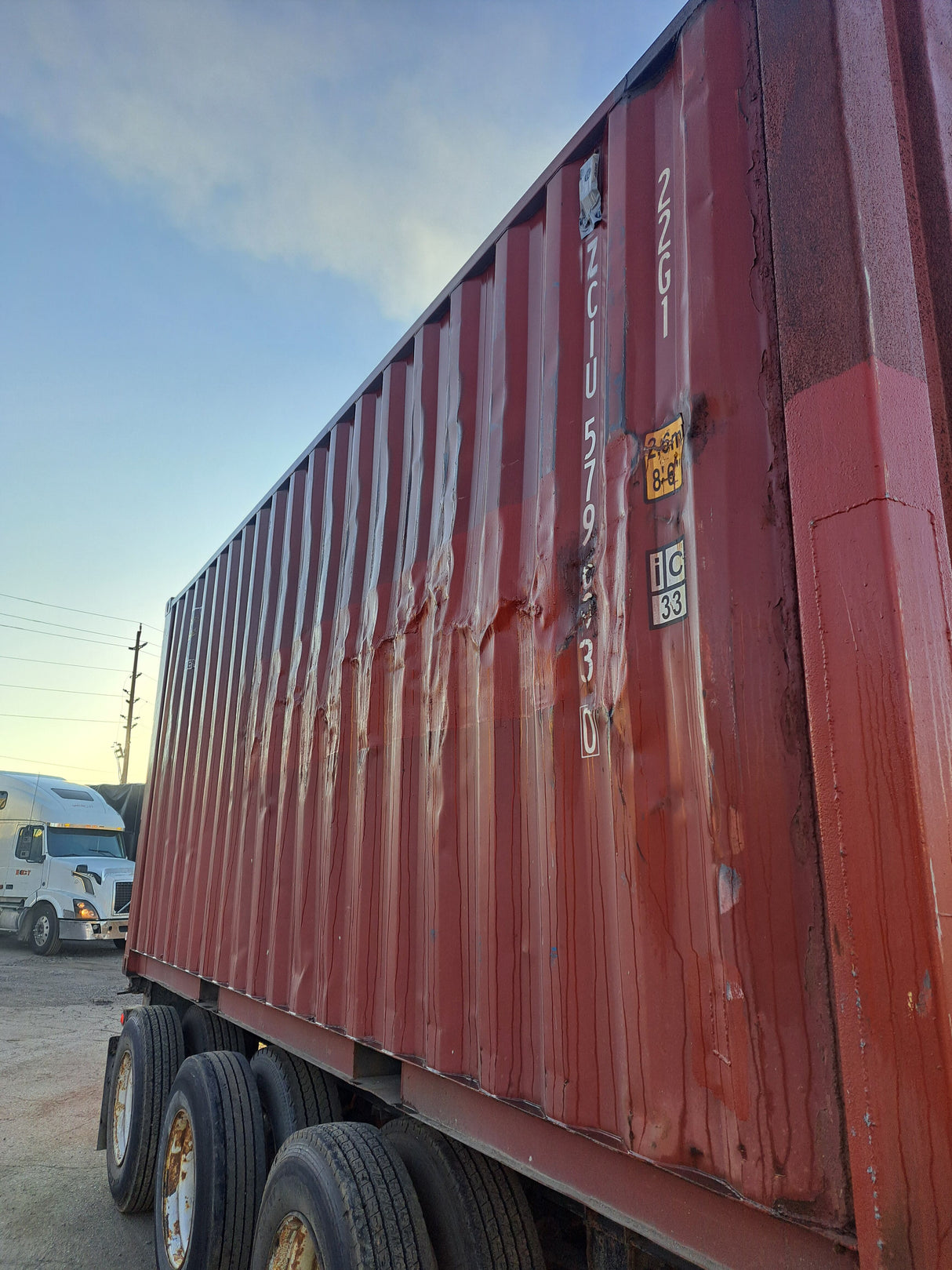 ZCIU5796930 - 20' Used Shipping Container (BOLTON)