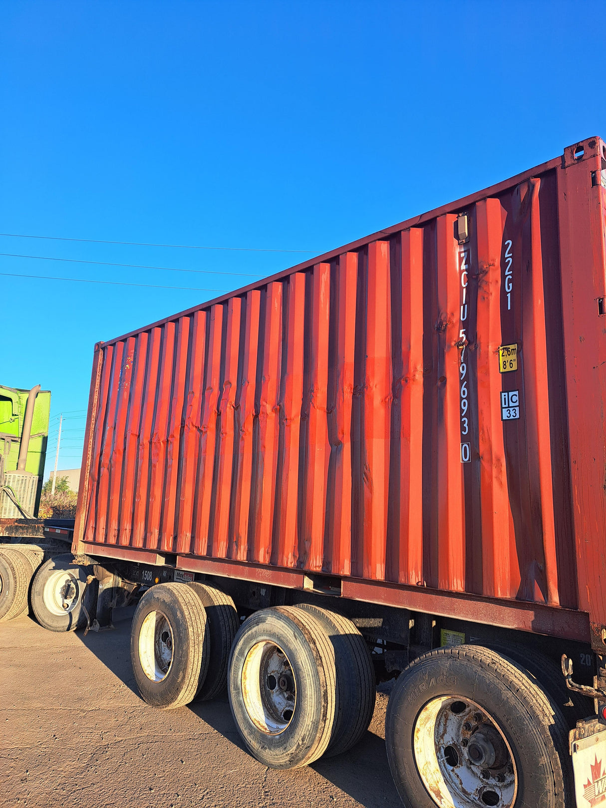 ZCIU5796930 - 20' Used Shipping Container (BOLTON)