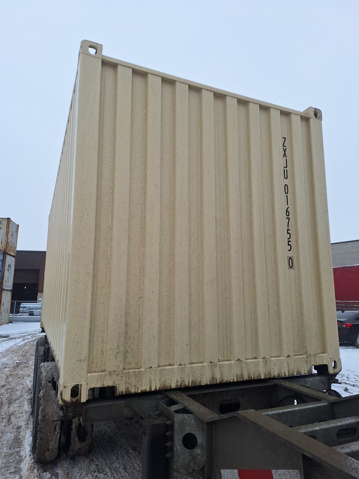 ZXJU0167550 - 20' New/One-Trip Shipping Container