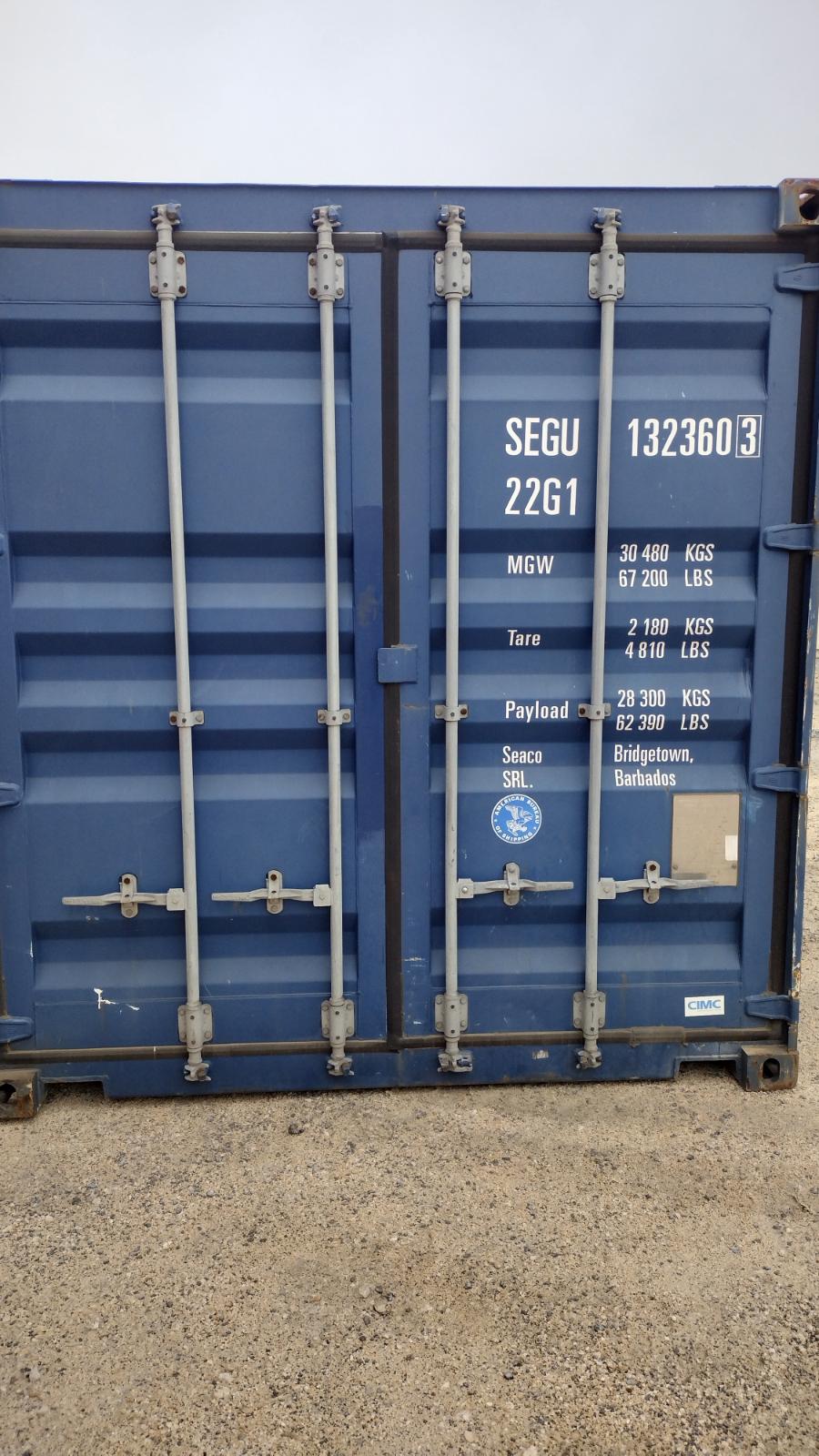 SEGU1323603- 20' Used Container (Houston)