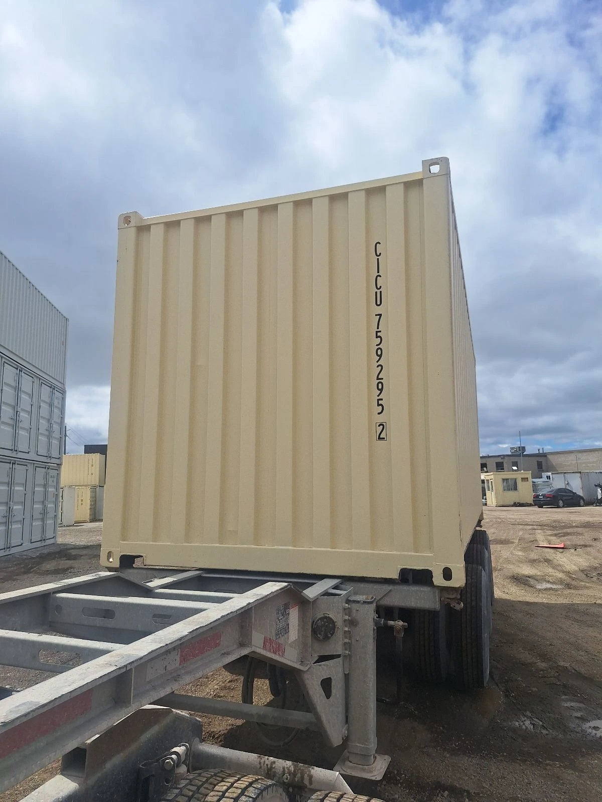 CICU7592952 - 20' New/One-Trip Shipping Container