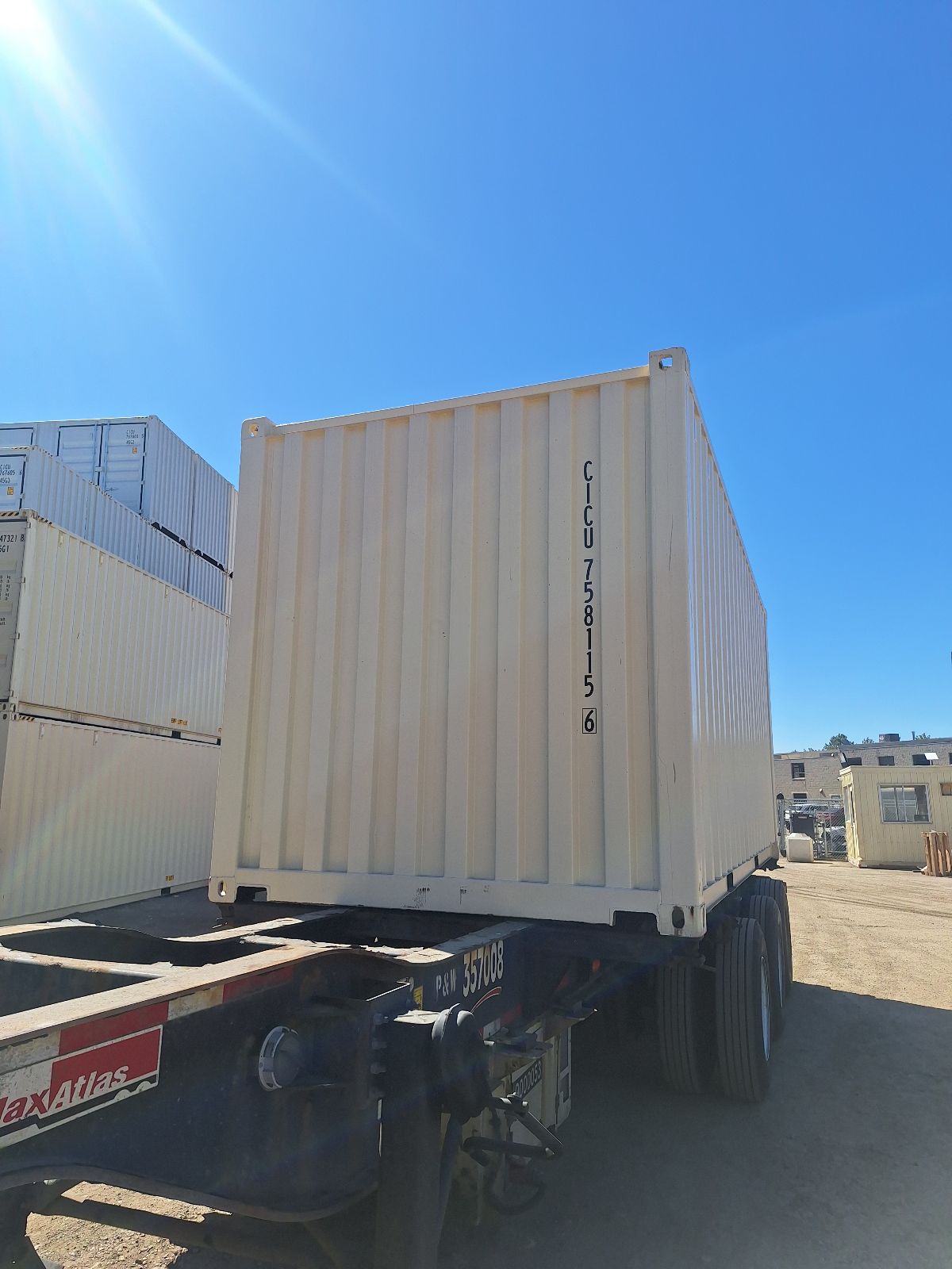 CICU7581156 - 20' New/One-Trip Shipping Container