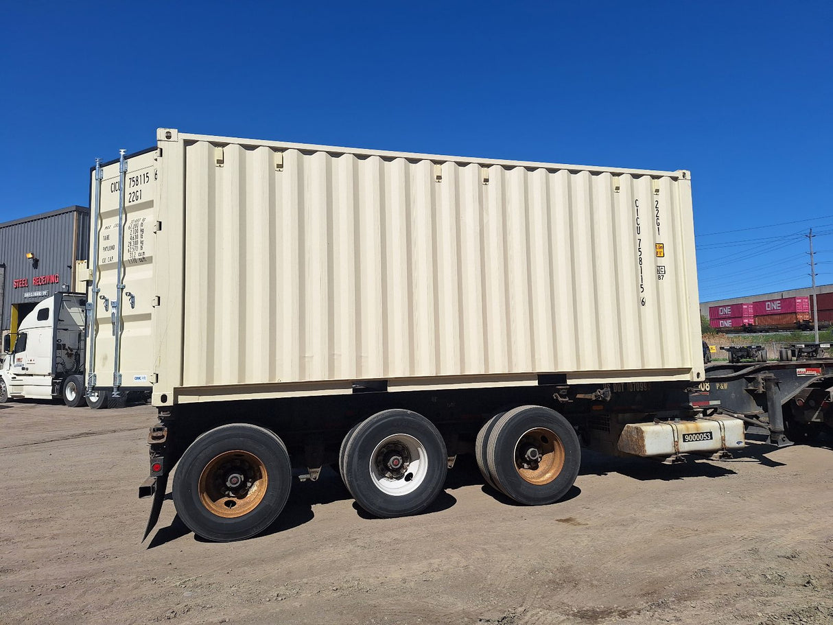 CICU7581156 - 20' New/One-Trip Shipping Container