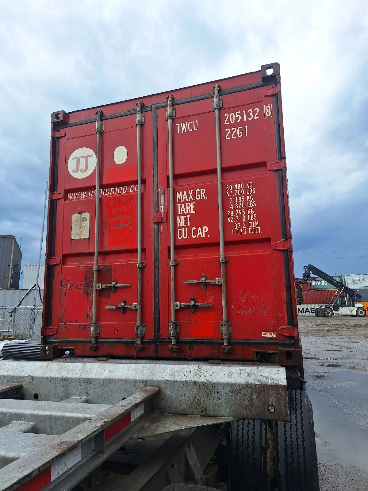 TWCU2051328 - 20' Used Container (BOLTON)