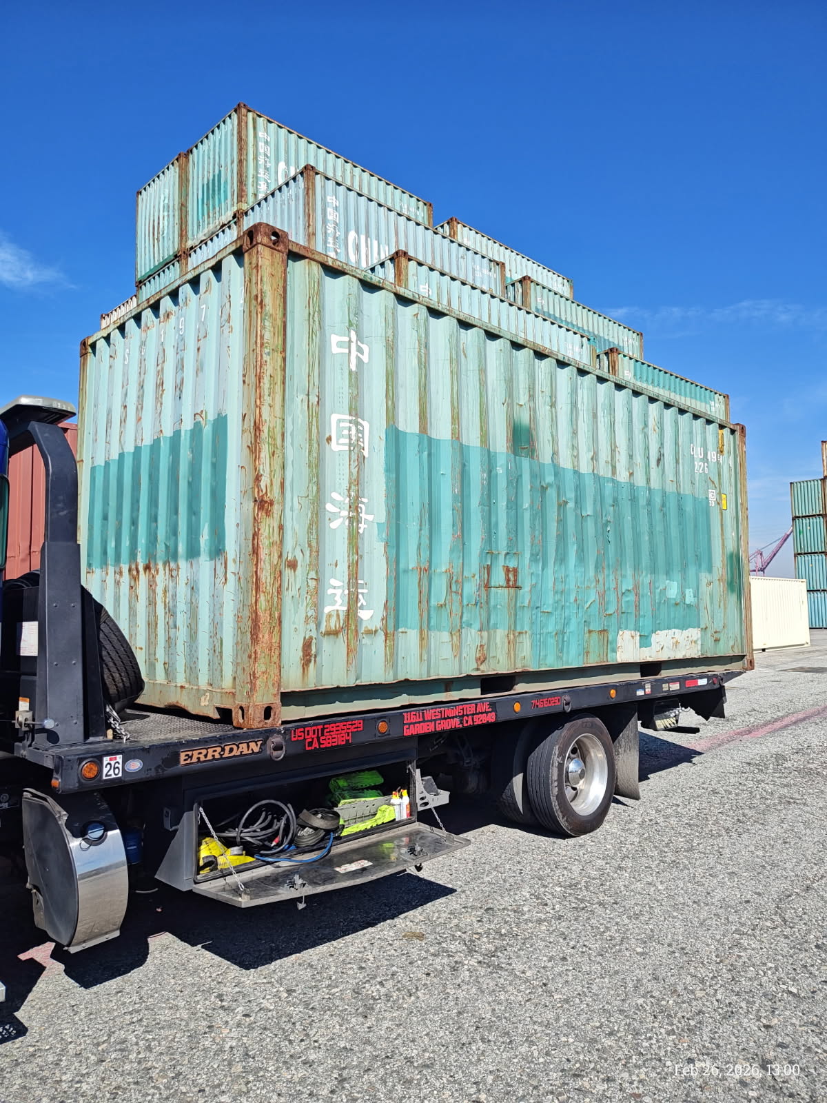 20'Used WWT (Examples of last picked up) S