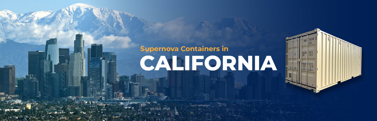 Container California Shipping containers in California – Supernova Containers