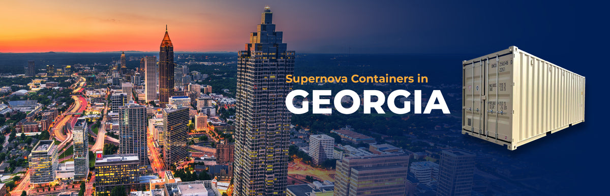 Geia Containers Shipping containers in Georgia – Supernova Containers