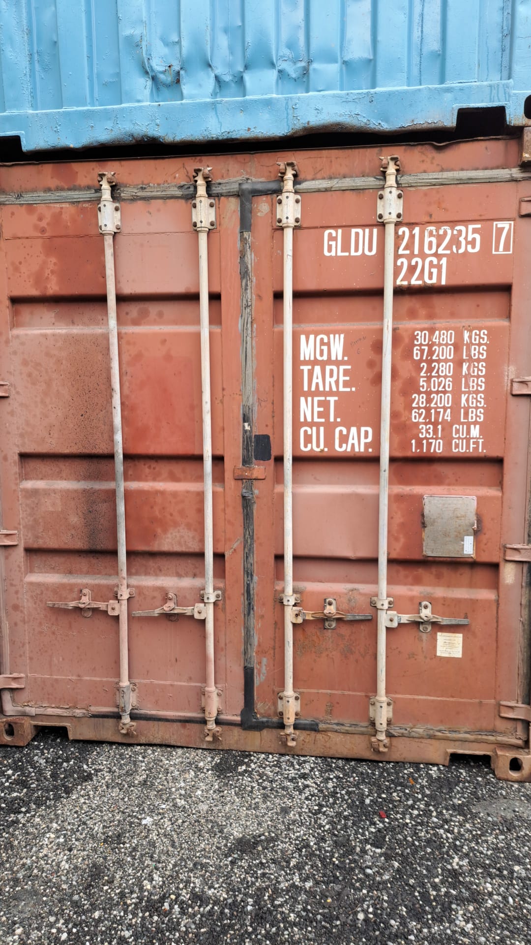 GLDU2162357 - 20' Used Container (BRAMPTON)