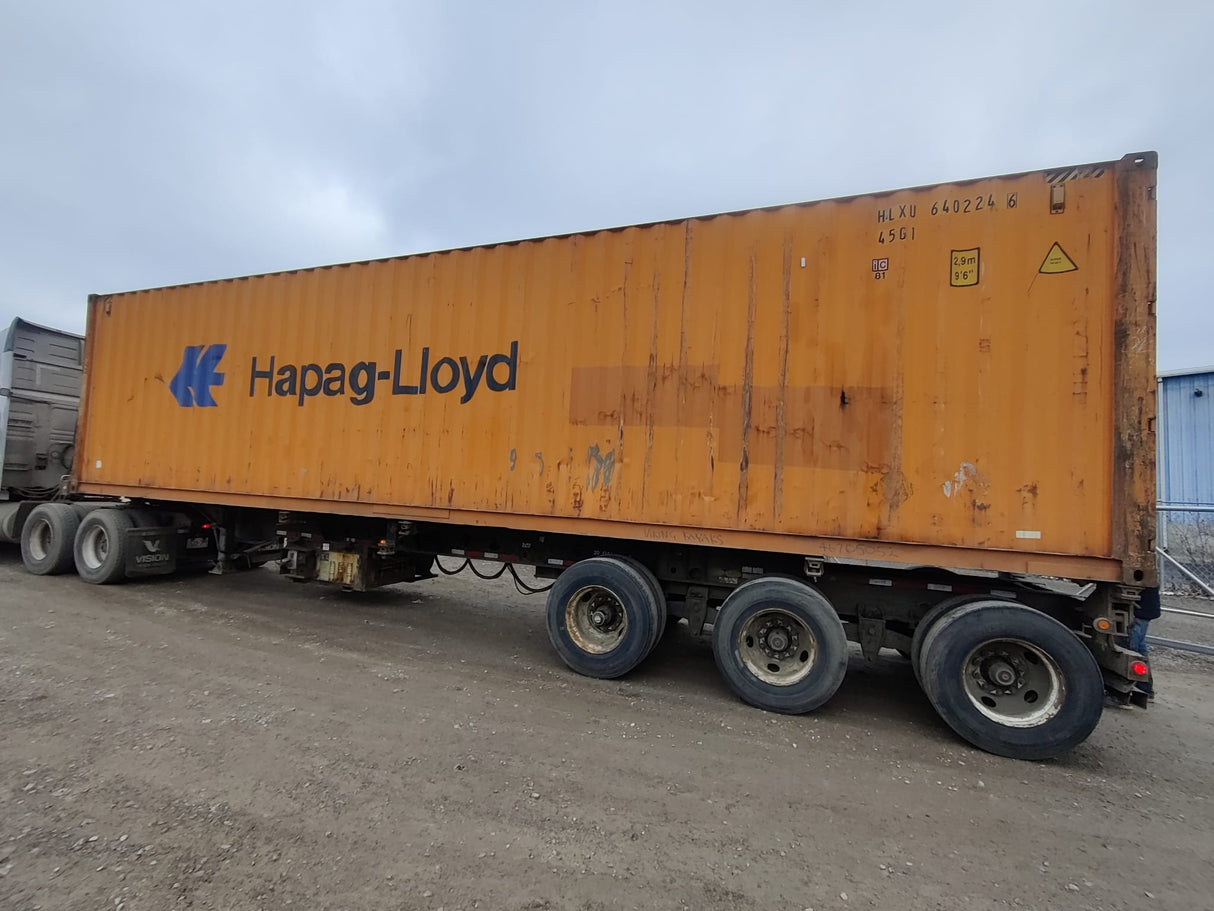 HLXU6402246 - 40' High Cube Used Shipping Container