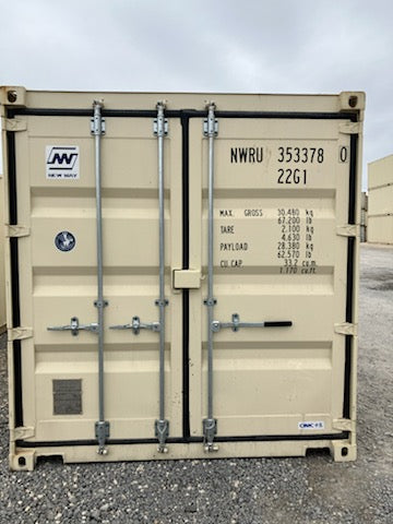 NWRU3533780 - 20' New (One-Trip) Container (Houston)