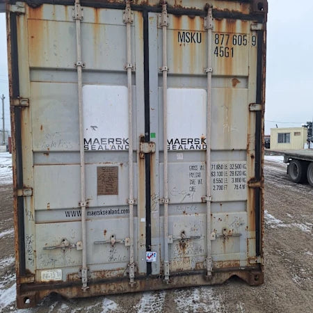 MSKU8776059 - 40' High Cube Used Shipping Container