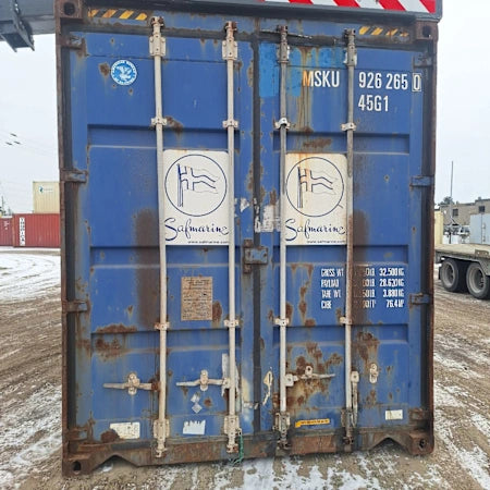 MSKU9262650 - 40' High Cube Used Shipping Container
