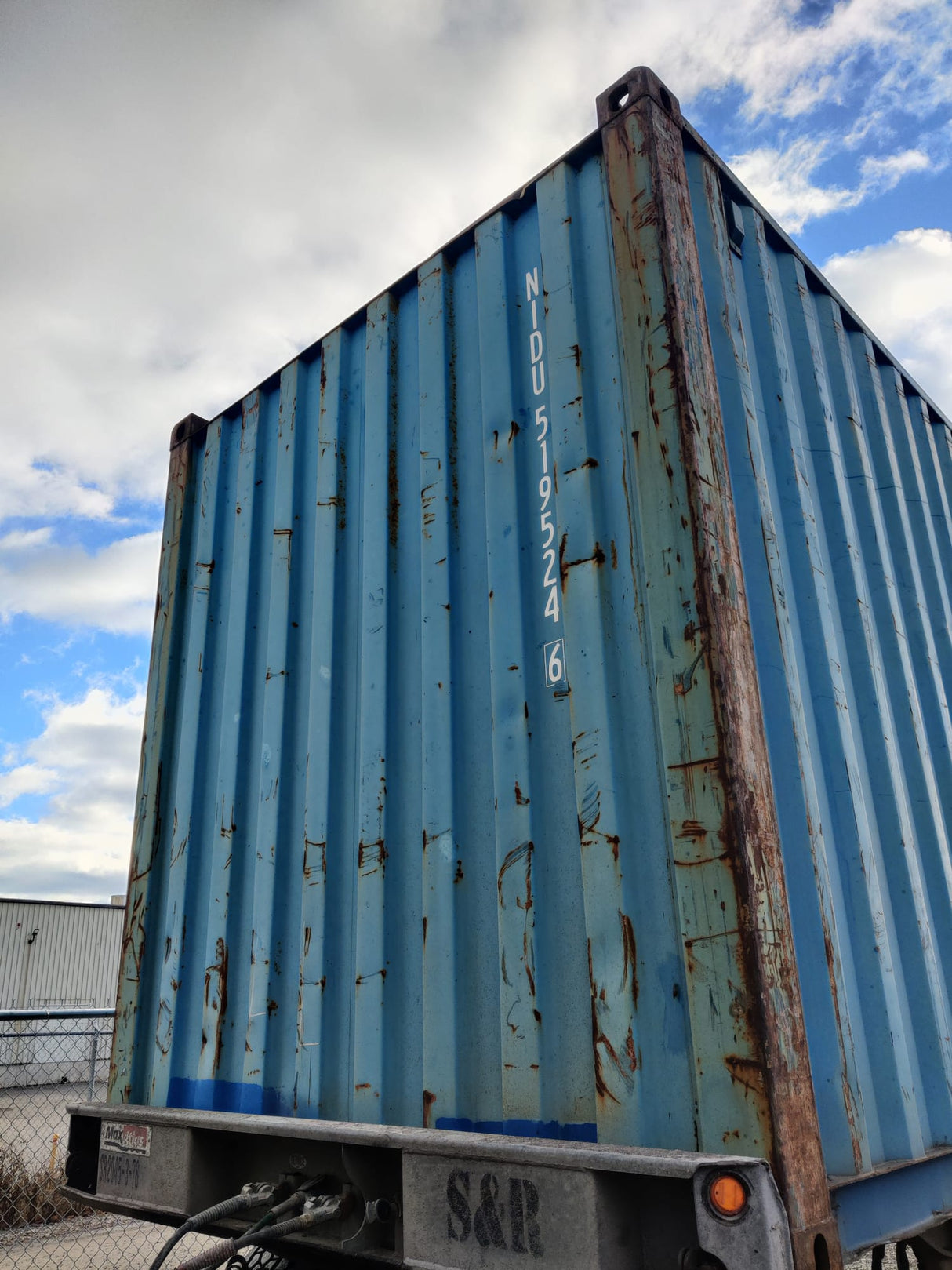 NIDU5195246 - 40' High Cube Used Container (BUR)