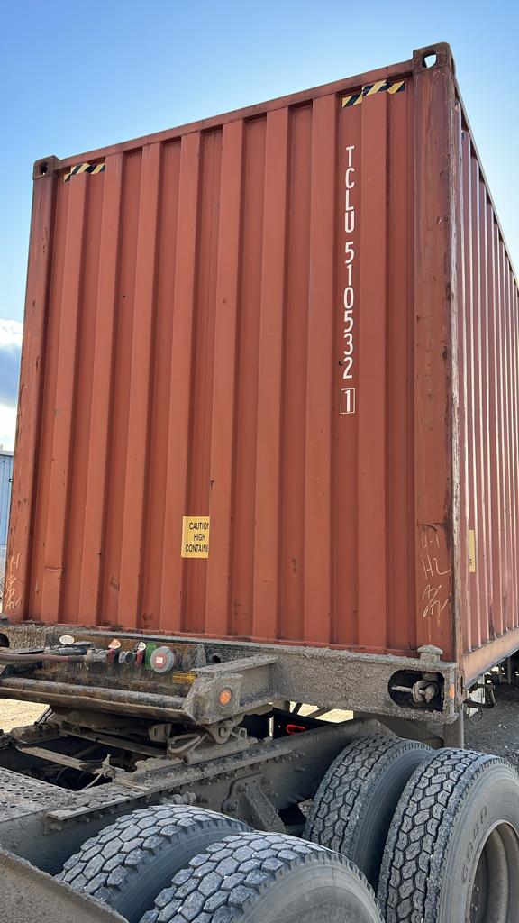 TCLU5105321 - 40' High Cube Used Shipping Container