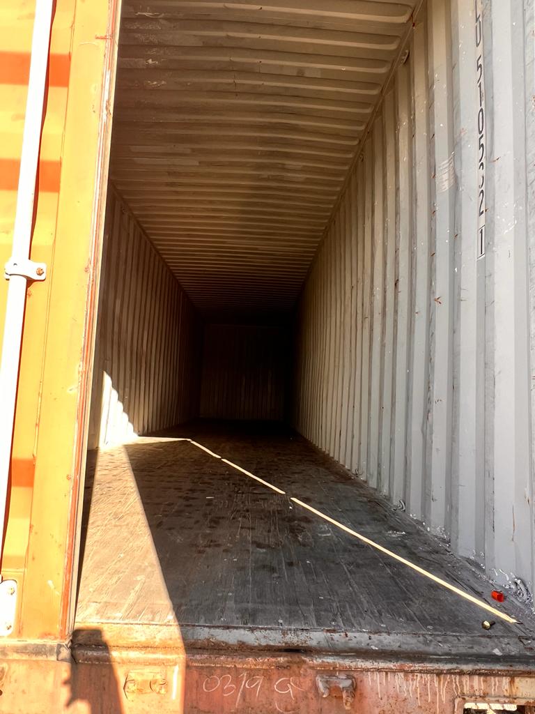 TCLU5105321 - 40' High Cube Used Shipping Container