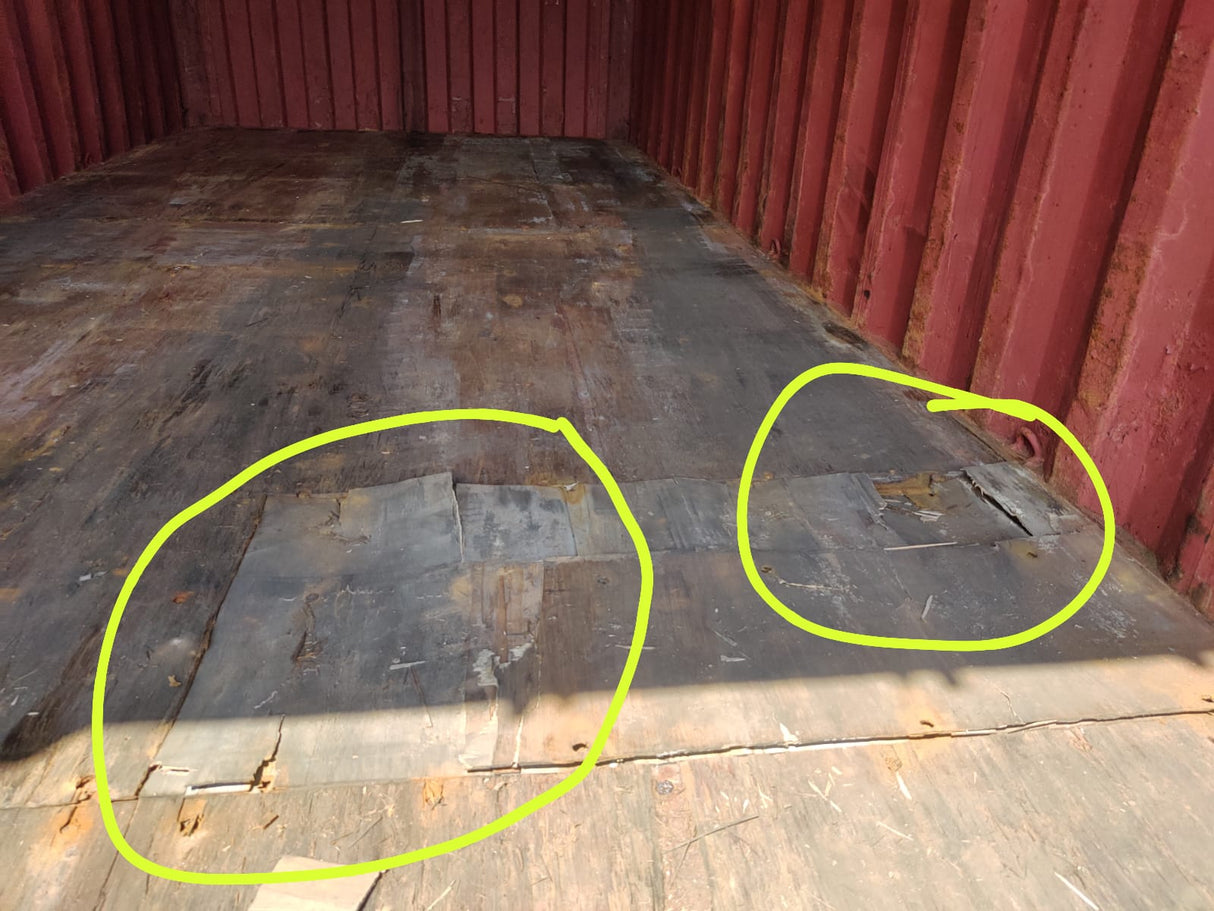 WEDU1581875 - 20' Used Shipping Container (BURLINGTON)
