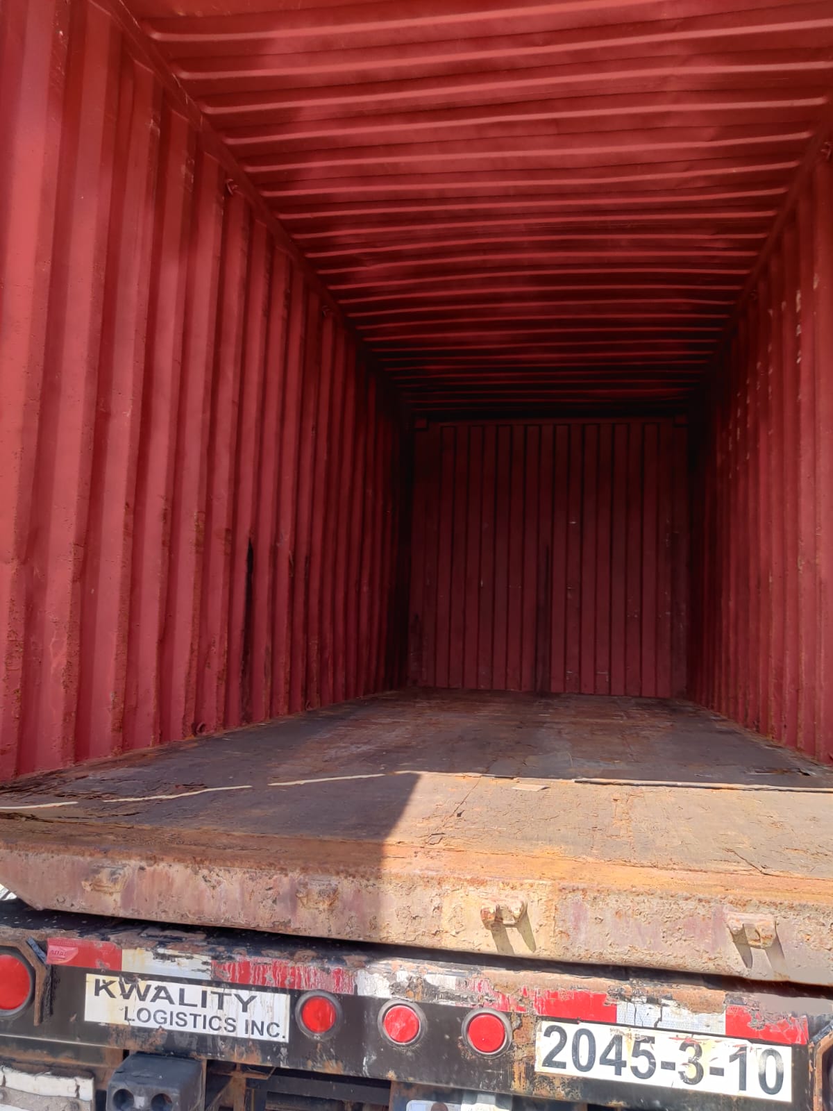 WEDU1581875 - 20' Used Shipping Container (BURLINGTON)