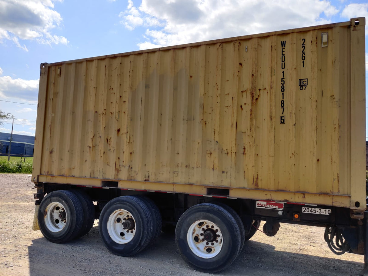 WEDU1581875 - 20' Used Shipping Container (BURLINGTON)