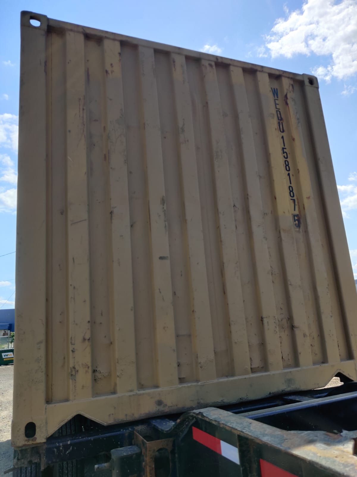 WEDU1581875 - 20' Used Shipping Container (BURLINGTON)