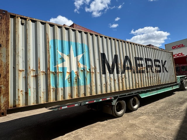 MSKU0449595 - 40' High Cube Used Shipping Container
