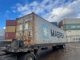 MSKU9585988 - 40' High Cube Used Shipping Container