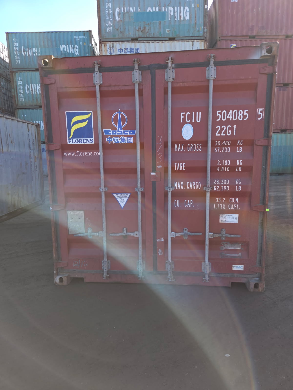 20ft Used Shipping Container