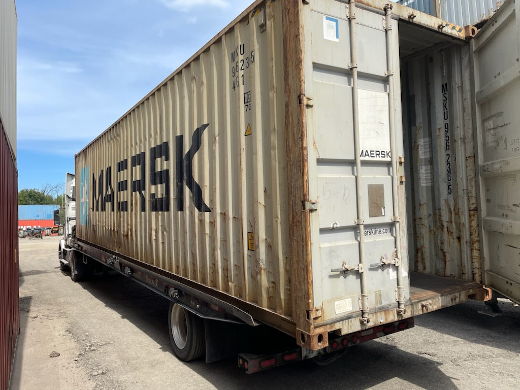MSKU9562365 - 40' High Cube Used Shipping Container